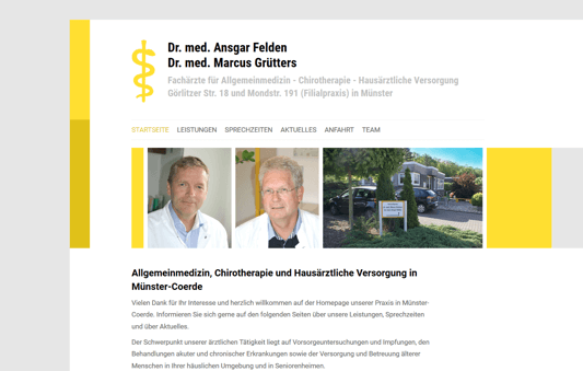 Homepage Dr. Felden und Dr. Grütters